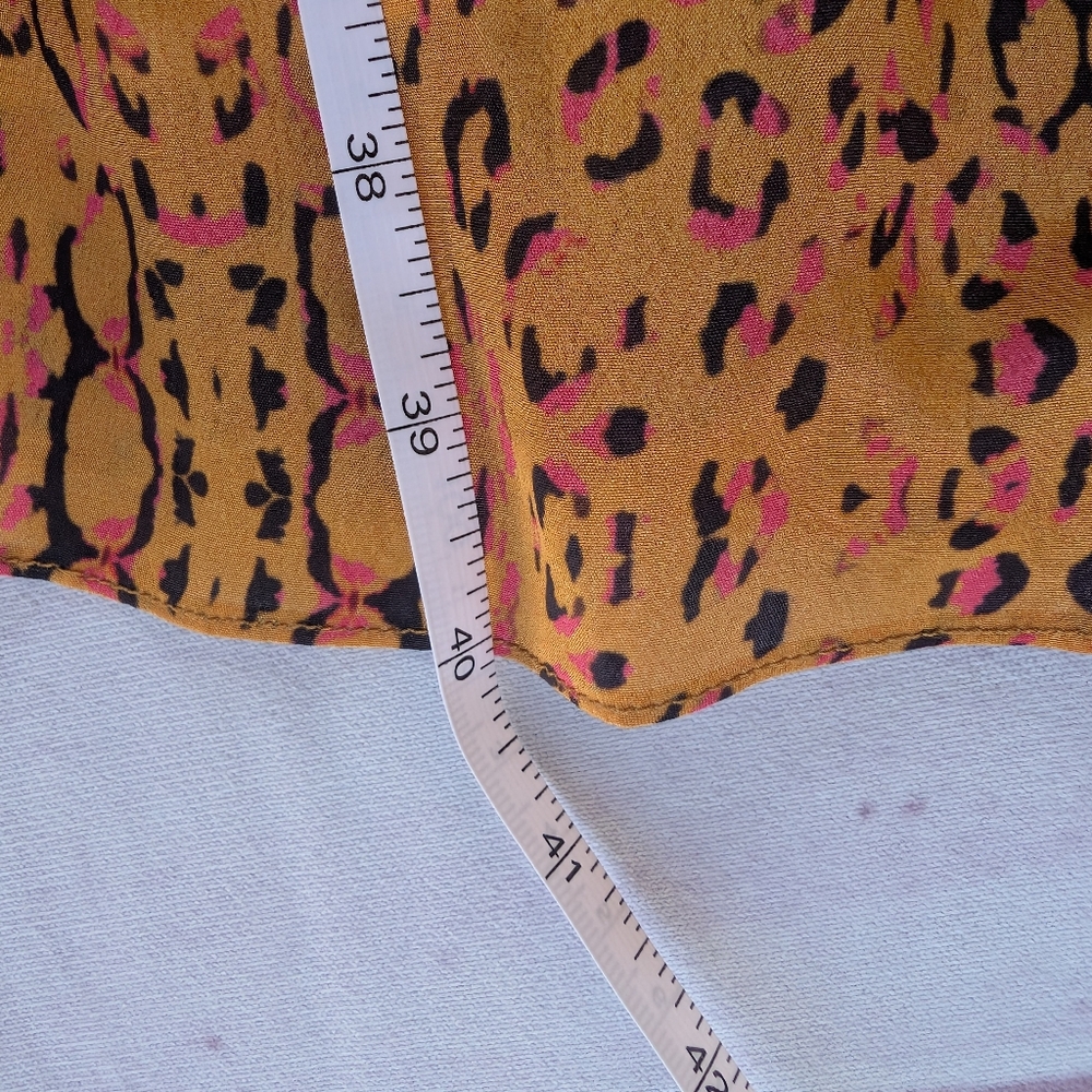 Anthro Bhanuni By Jyoti Panthera Animal Print Maxi Skirt 8 - Picture 11 of 11